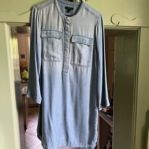 J. Crew chambray dress
